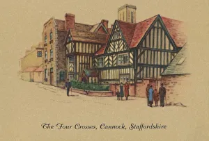 The Four Crosses, Cannock, Staffordshire, 1939