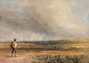 Crossing the Common, 1837. Creator: David Cox the Elder
