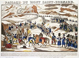Crossing of Mount St. Bernard, May, 1800, (19th century)
