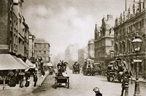 A crossing in Oxford Street, London, early 20th century