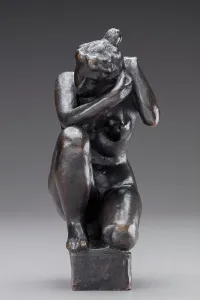 1900 Prints: Crouching Female, c1900. Creator: Aristide Maillol