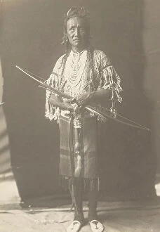 Indigenous People Collection: Crow chief, 1910. Creator: Edward Sheriff Curtis