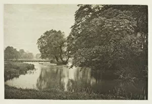 Edition 109 250 Gallery: Crow-Island Stream, River Wye, 1880s. Creator: Peter Henry Emerson