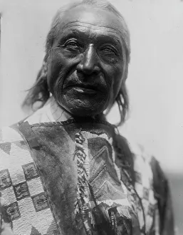 Oglala Prints: He Crow-Oglala, c1907. Creator: Edward Sheriff Curtis