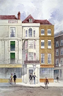 The Crown and Anchor Tavern, Arundel Street, Westminster, London, 1842