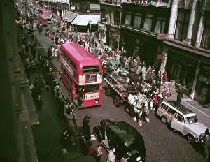 Parade Prints: The Crown Jewels being paraded through the streets