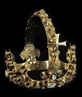 The crown of King Charles IV. before 1349