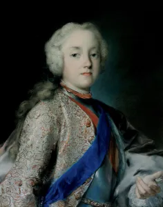 Crown Prince Frederick Christian of Saxony (1722-1763), 1739-1740. Artist: Carriera, Rosalba Giovanna (1657-1757) Crown Prince Frederick Christian of Saxony (1722-1763), 1739-1740. Artist: Carriera, Rosalba Giovanna (1657-1757)