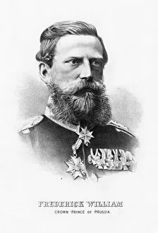 Friedrich Iii Gallery: Crown Prince Frederick William of Prussia, 19th century