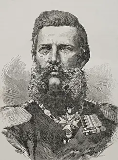 Sideburns Prints: Crown Prince Frederick William of Prussia (1831-1888)