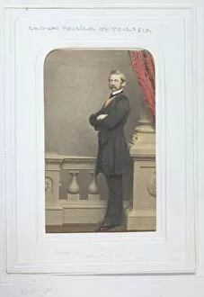 Prince Friedrich Iii Collection: The Crown Prince of Prussia, 1860-69. Creator: John Jabez Edwin Mayall