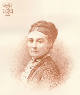 Blind Prints: The Crown Princess of the German Empire and of Prussia, 1884. Artist: Rudolf Blind