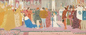 Bishops Prints: The Crowning at Rheims of the Dauphin (Joan of Arc series: V), 1907