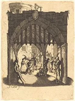 The Crowning with Thorns, c. 1624 / 1625. Creator: Jacques Callot