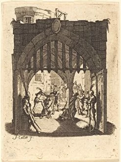 The Crowning with Thorns, c. 1624/1625. Creator: Jacques Callot