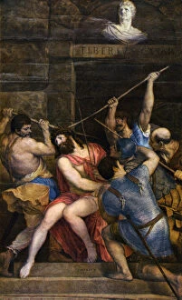 Hans Tietze Collection: The Crowning with Thorns, c1542, (1937). Artist: Titian