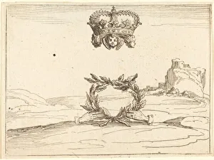 Crowns Prints: The Two Crowns. Creator: Jacques Callot