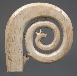 Crosier Collection: Crozier Head, Italian, 12th-13th century. Creator: Unknown