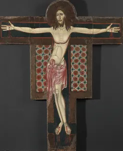 Stigmata Prints: Crucified Christ, c1260. Creator: Unknown