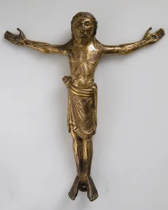 Crucified Christ, German or South Netherlandish, ca. 1140-60. Creator: Unknown
