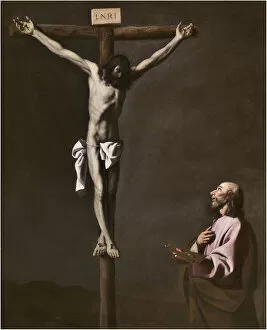 The Crucified Christ with a Painter, c. 1650
