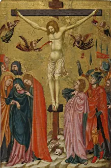 Easter Prints: The Crucifixion, 1320. Creator: Master of the Pomposa Chapterhouse