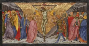 Halos Prints: The Crucifixion, 1401 / 04. Creator: Taddeo di Bartolo