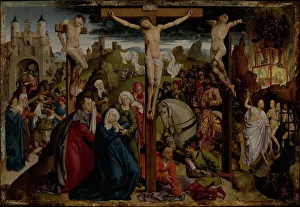The Crucifixion, before 1450. Creator: Dreux Bude Master