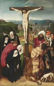 1470s Prints: The Crucifixion, 1475. Creator: Gerard David