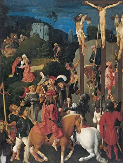 Easter Prints: The Crucifixion, 1487. Creator: Master of the Virgo inter Virgines