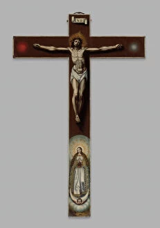 Mar And Xed Gallery: Crucifixion, 1646. Creator: María Josefa Sánchez