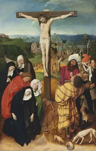 Dead Christ Prints: The Crucifixion. Artist: David, Gerard (ca. 1460-1523)