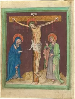 Bleeding Gallery: The Crucifixion, c. 1430. Creator: Unknown