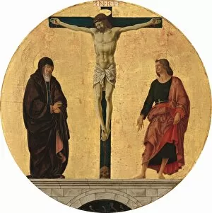 The Crucifixion, c. 1473 / 1474. Creator: Francesco del Cossa