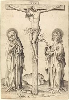 The Crucifixion, c. 1480. Creator: Israhel van Meckenem