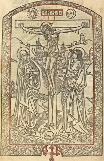 Weeping Gallery: The Crucifixion, c. 1485. Creator: Unknown