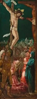 Stabbing Gallery: The Crucifixion, c. 1550/1575. Creator: Workshop of Hans Mielich