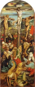 Turbans Prints: The Crucifixion, c1510-1520. Creator: Hans Schaufelein circle