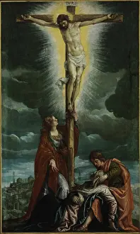 Golgotha Hill Prints: The Crucifixion, c1580. Creator: Veronese, Paolo (1528-1588)