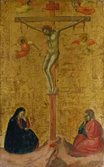 Bernardo Gallery: The Crucifixion, ca. 1325-30. Creator: Bernardo Daddi