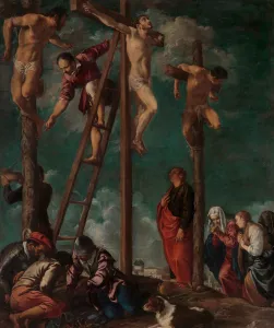 Pedro Prints: The Crucifixion, ca. 1625-30. Creator: Pedro Orrente
