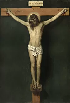 Velazquez Gallery: The Crucifixion, ca 1632-1633. Creator: Velazquez, Diego (1599-1660)