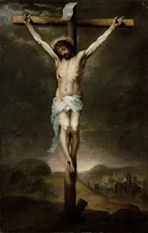 Crosses Prints: The Crucifixion, ca. 1675. Creator: Bartolome Esteban Murillo