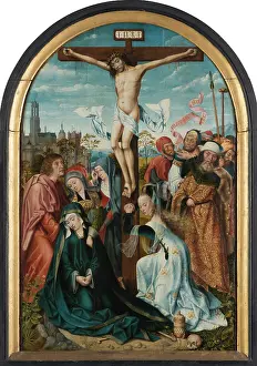 Latin Prints: The Crucifixion of Christ, 1500-1504. Creator: Master of Frankfurt