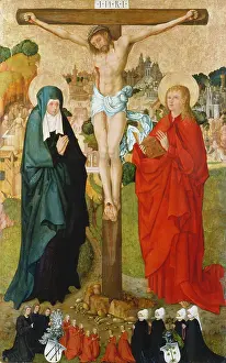 Crosses Prints: The Crucifixion with Donor Portraits of Wigand Markel and His Family