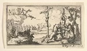 Wild Animal Gallery: Crucifixion, etc. (John Beaver, Roman Military Punishments, 1725), after 1725