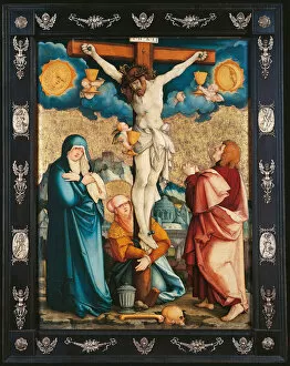 Salvation Gallery: The Crucifixion, First Half of 16th century. Artist: Master of Messkirch (ca. 1500-1543)
