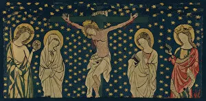 Wool Gallery: Crucifixion, German, ca. 1325-50. Creator: Unknown