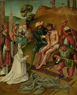 Hose Prints: Before the Crucifixion, late 15th-early 16th century. Creator: Cornelius Engebrechtsz