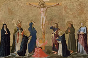 St Augustine Gallery: The Crucifixion, possibly ca. 1440. Creator: Fra Angelico